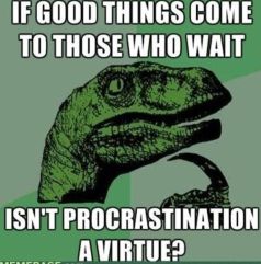 procrastination-virtue